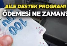 Aile sosyal yardim destek paralari ne zaman