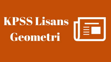 KPSS Lisans Geometri