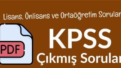 Kpss ortaogretim sinav sorulari