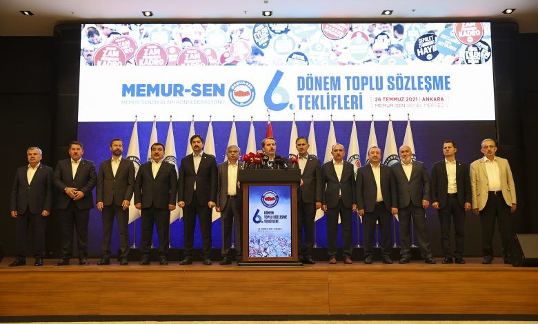 Memur-Sen'in Toplu Sözleşme Teklifleri