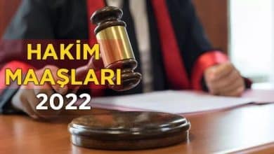 Hakim Maaşları : En Yüksek ve En Düşük Hakim Maaşı Ne Kadar? 9 hakim maaslari